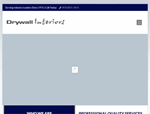 Tablet Screenshot of drywallinteriors.com